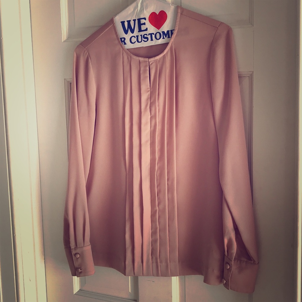 J. Crew Pink Blouse